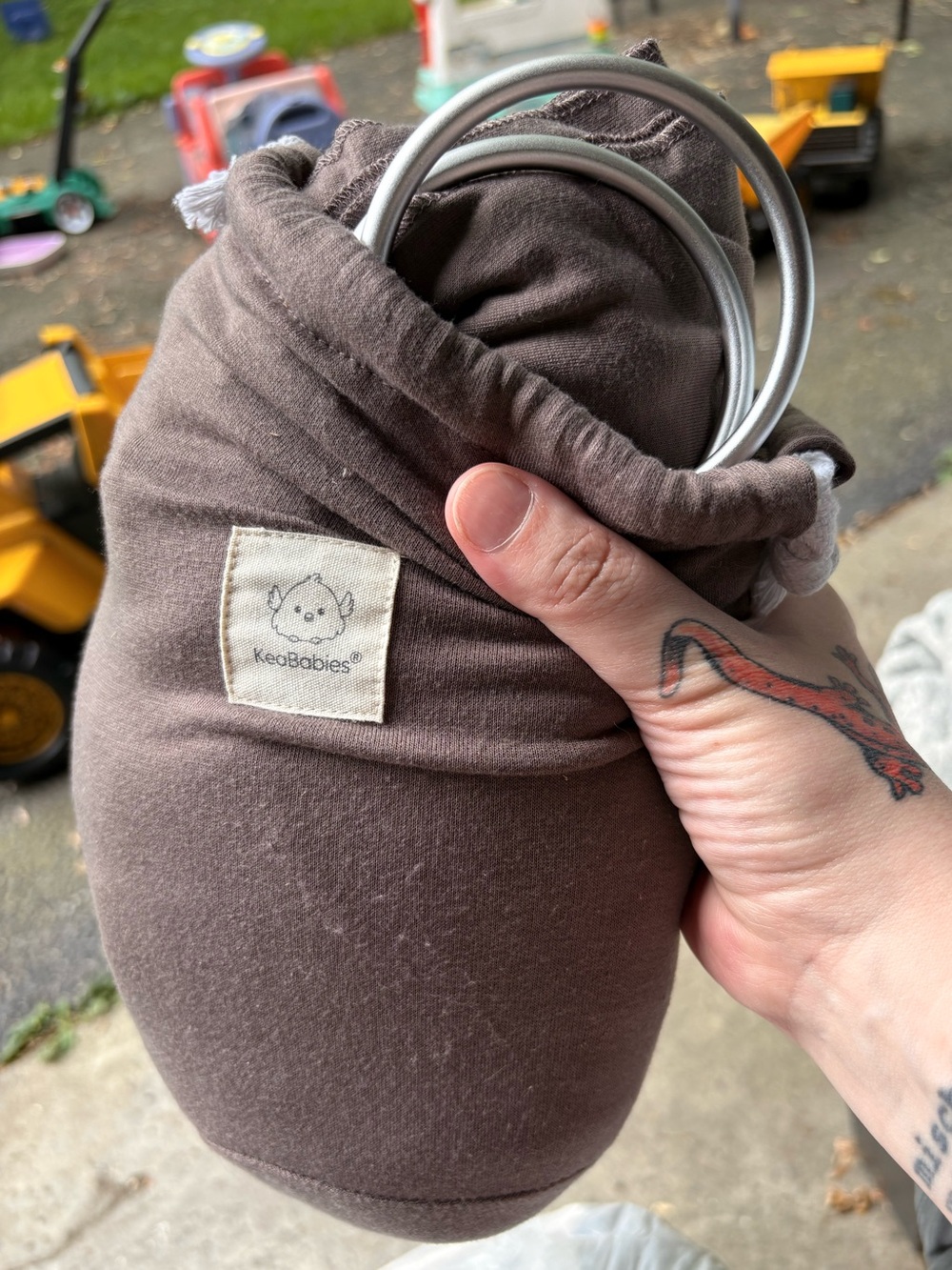 Keababies mobi wrap/ Ring Sling - Soft Baby Carrying Wrap